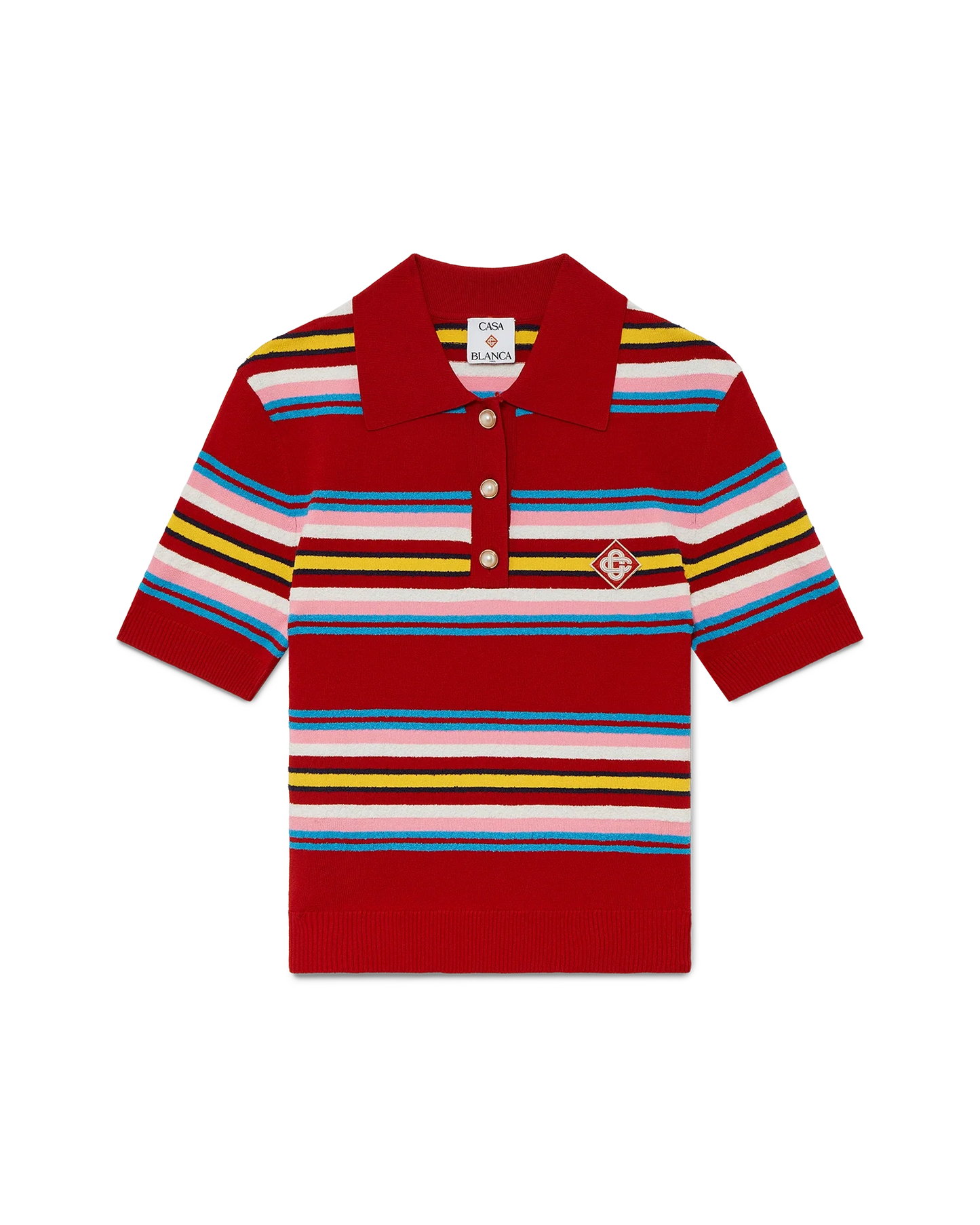 Stripe Polo Shirt