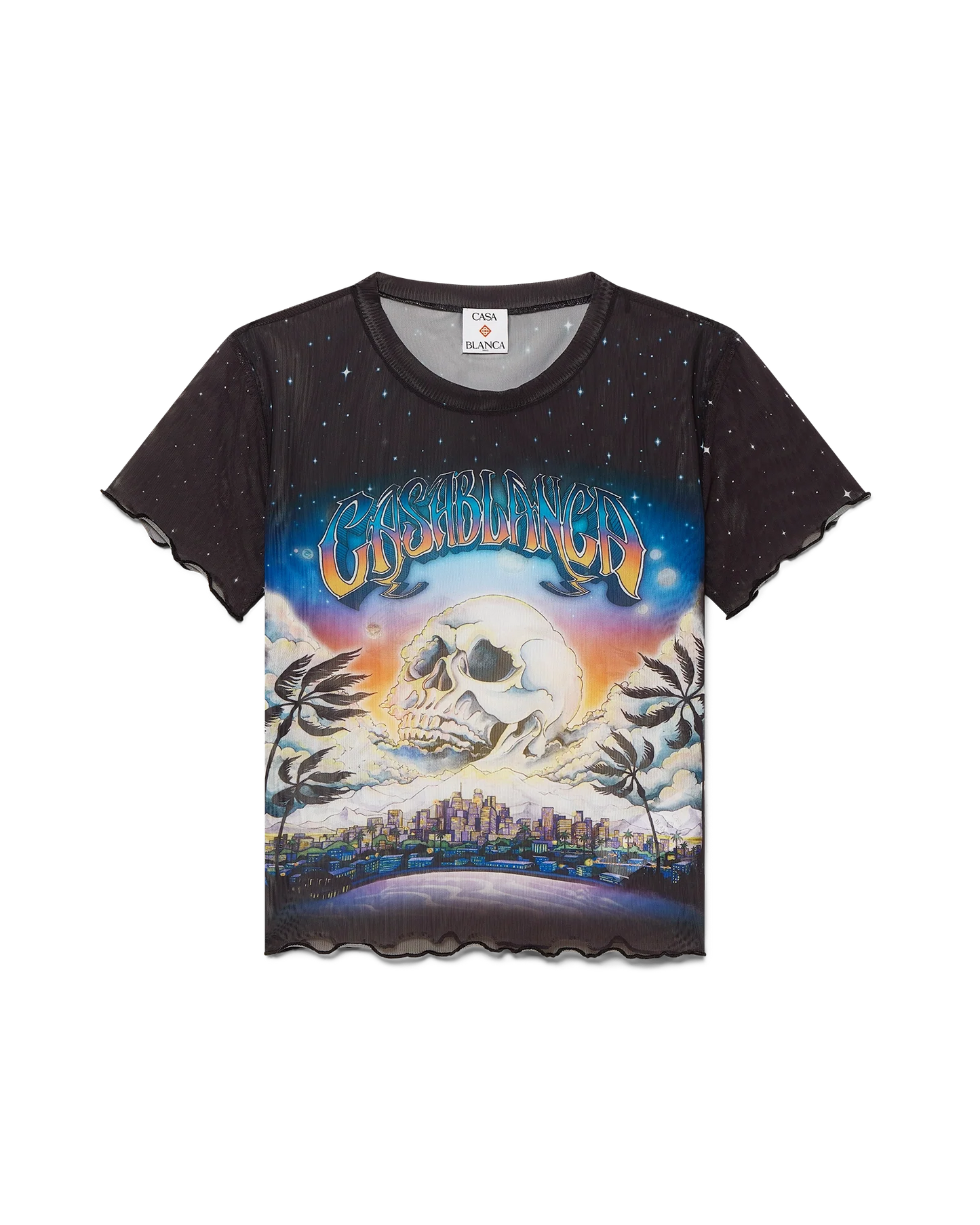 La Pr¨¦monition Mesh Short Sleeve T-Shirt