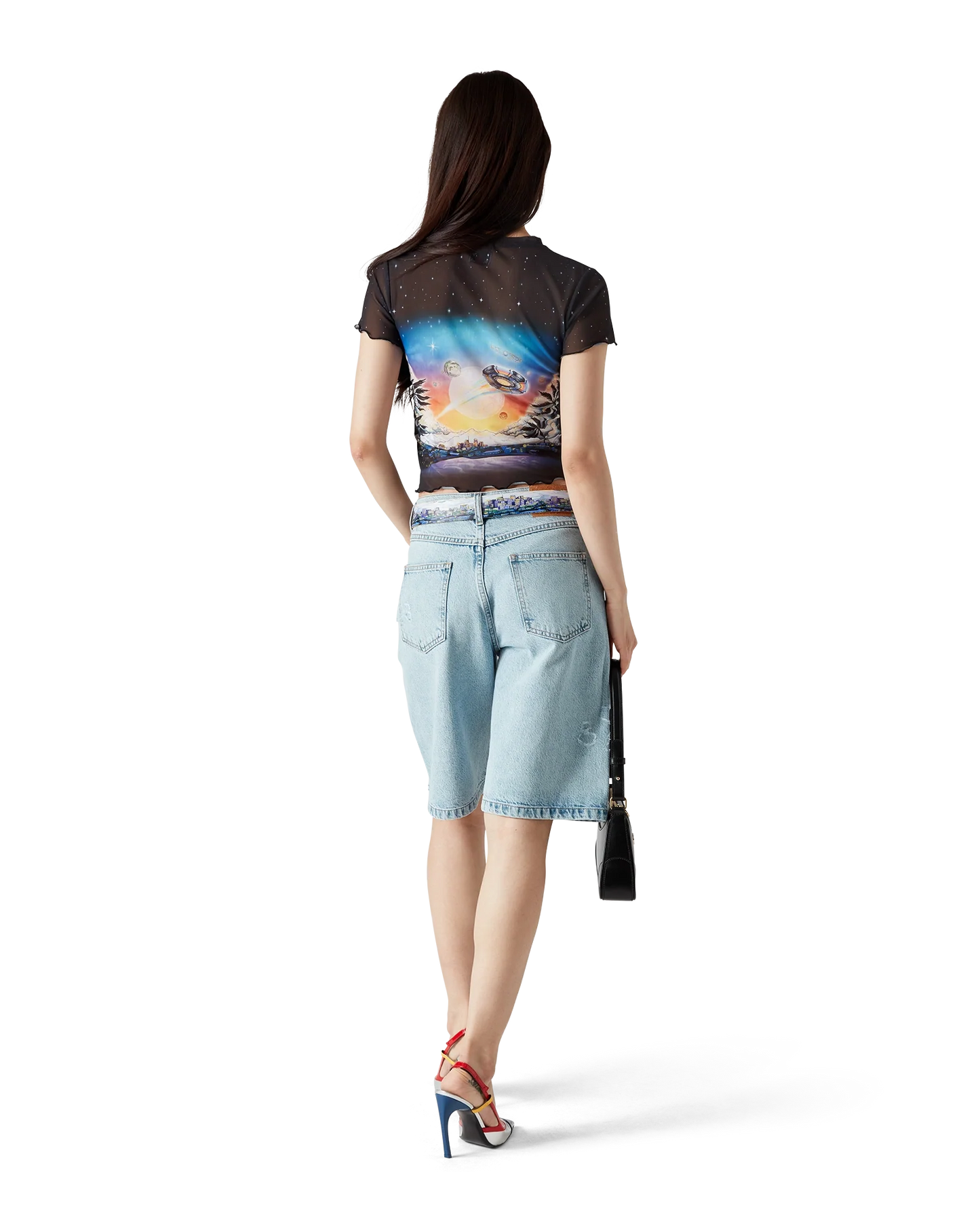 La Pr¨¦monition Mesh Short Sleeve T-Shirt